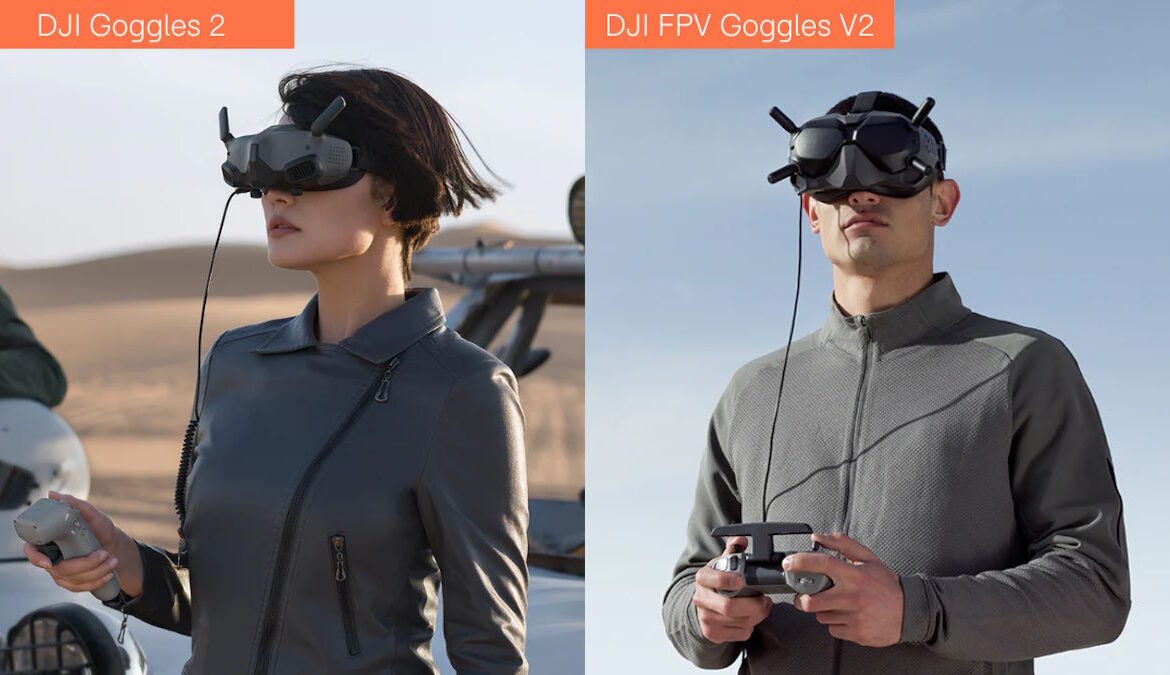 Очки для управления FPV дронами