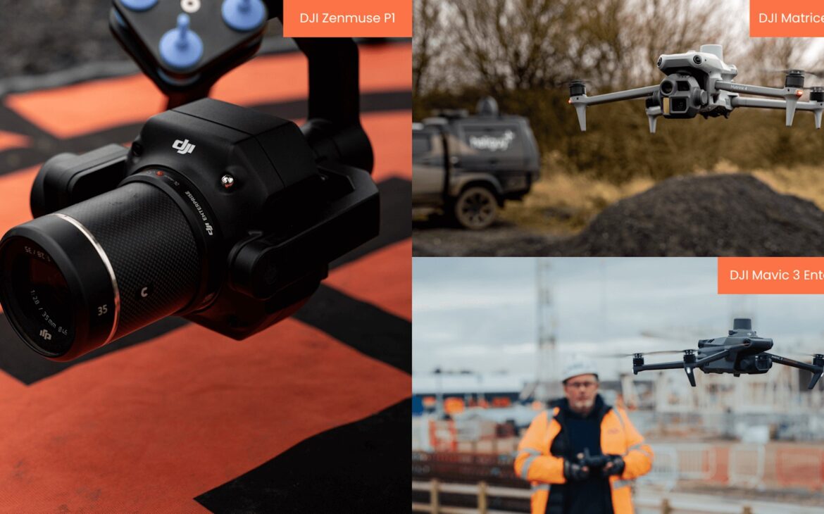 Рекомендуемые БПЛА DJI для аэрофотограмметрии